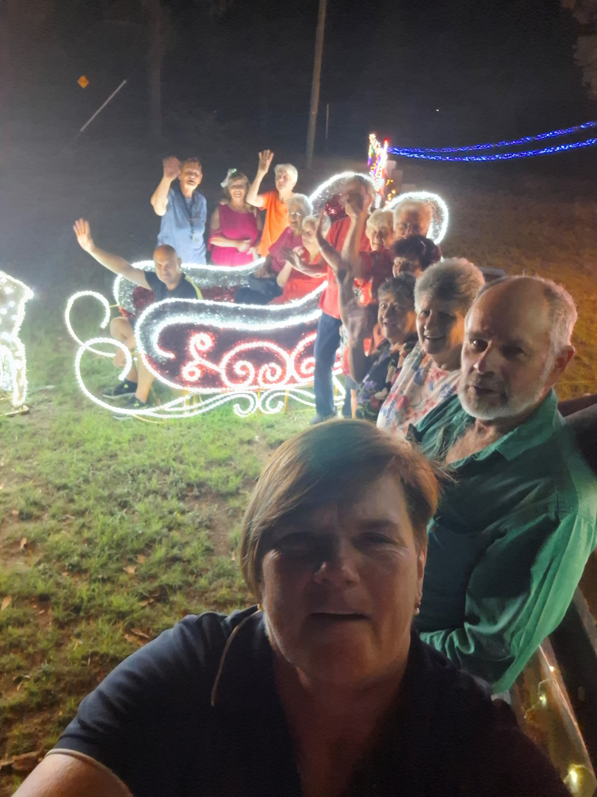 Monique Foster and the crew pictured at Greenup.