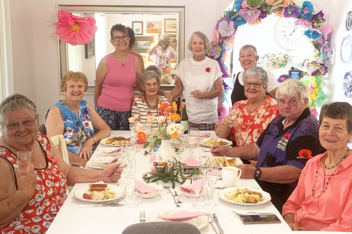 Birthday Girls hosted by Merrilyn Williams.