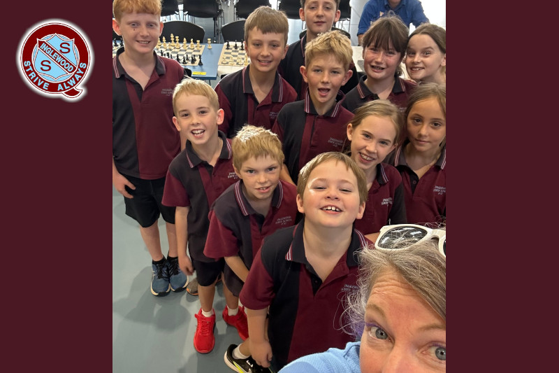 Chess squad from Inglewood State School.
