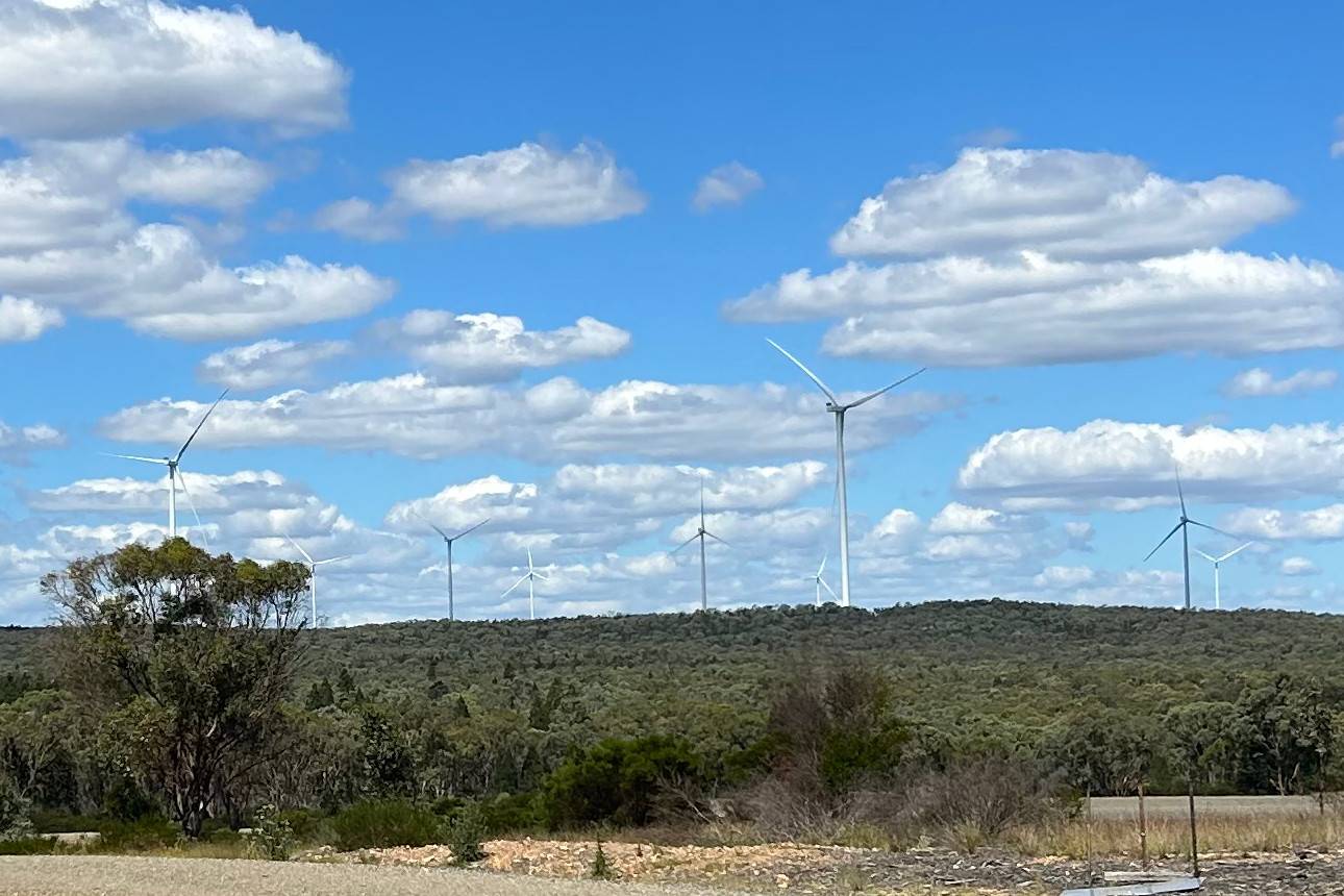 Wind Turbines, MacIntyre Wind Farm.